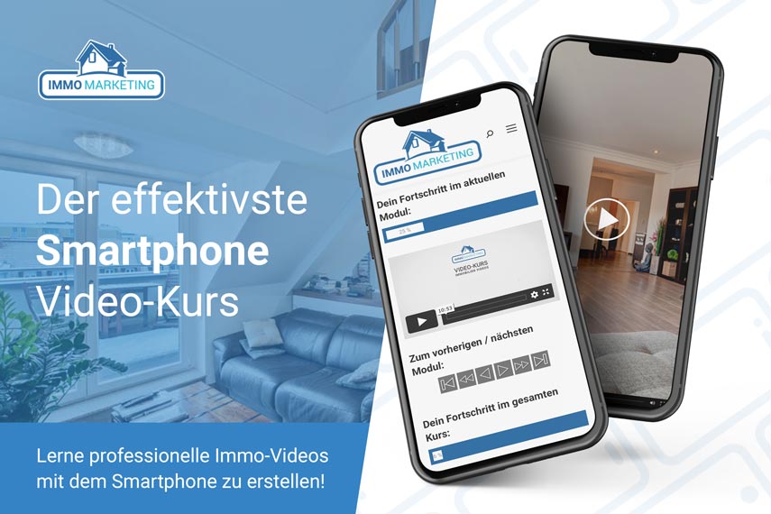 Mit dem Smartphone Immobilien selber filmen